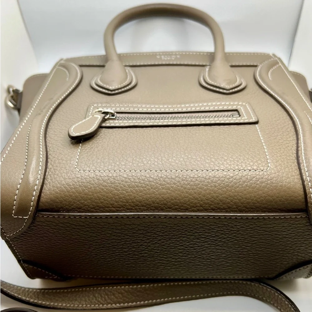 Celine Nano Tote with Crossbody Strap - Picture 3 of 6
